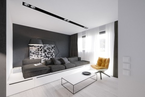 Дизайн проект интерьера двухкомнатной квартиры 50-59 кв.м. Разработка дизайна двушки в Москве