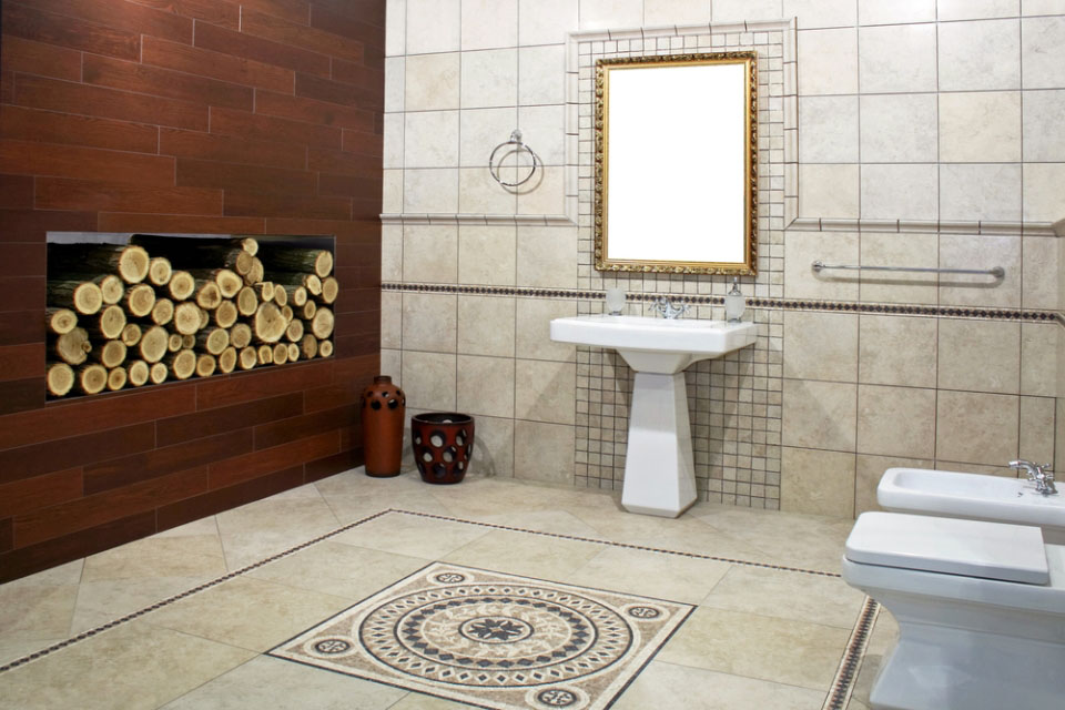 Ванная комната в итальянском стиле - фото 1