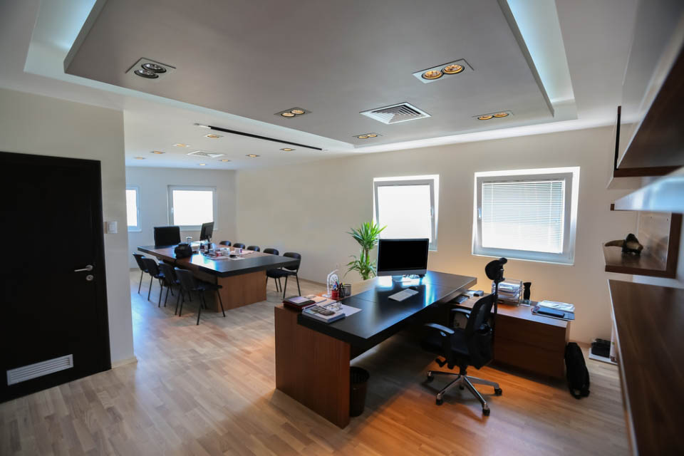 Дизайн интерьера офиса - кабинет руководителя
