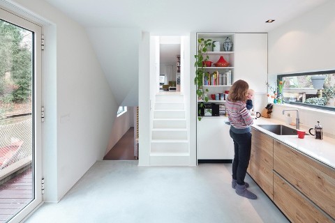 Кухня в доме на воде в Нидерландах - Фото 1